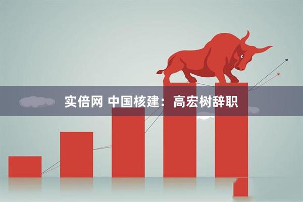 实倍网 中国核建：高宏树辞职